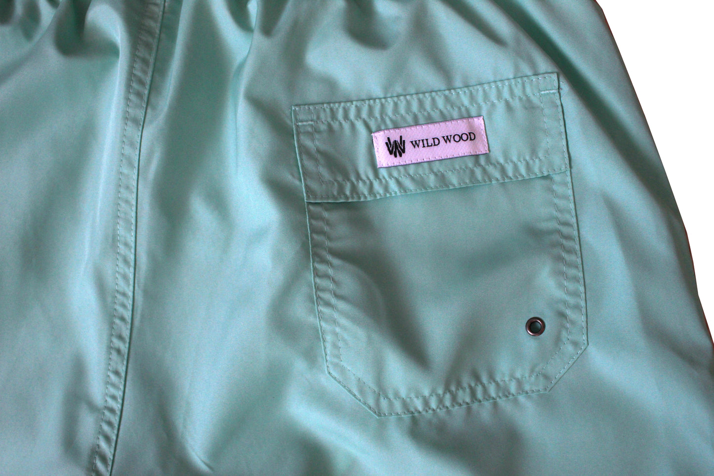 Wild Wood "Mint Breeze" Su Yeşili Hızlı Kuruyan Erkek Deniz Şortu